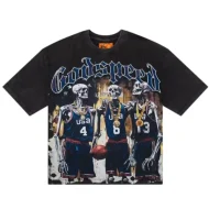 Godspeed Dream Team Tee Grey Wash