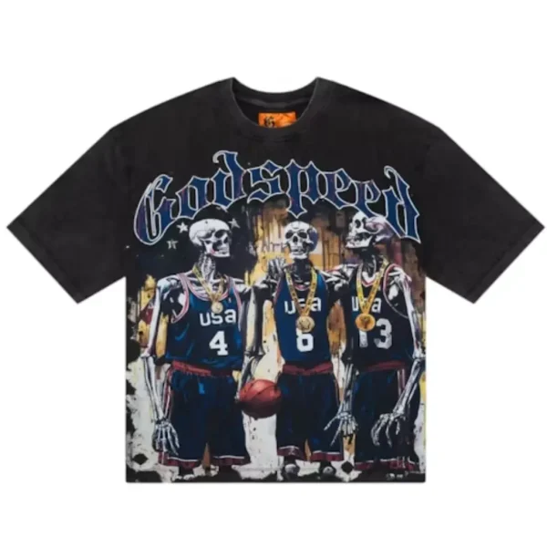 Godspeed Dream Team Tee Grey Wash