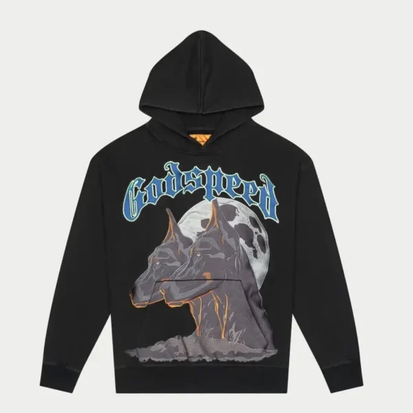 Godspeed F.T.D Embroidered Hoodie Black