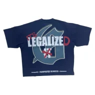 Godspeed GS Logo Outdoor Crew Neck Blueberry T-Shirt