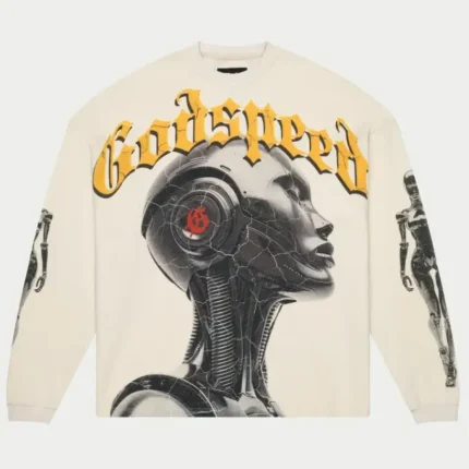 Godspeed GS OG Logo Alexa Thermal SweatShirt Bone