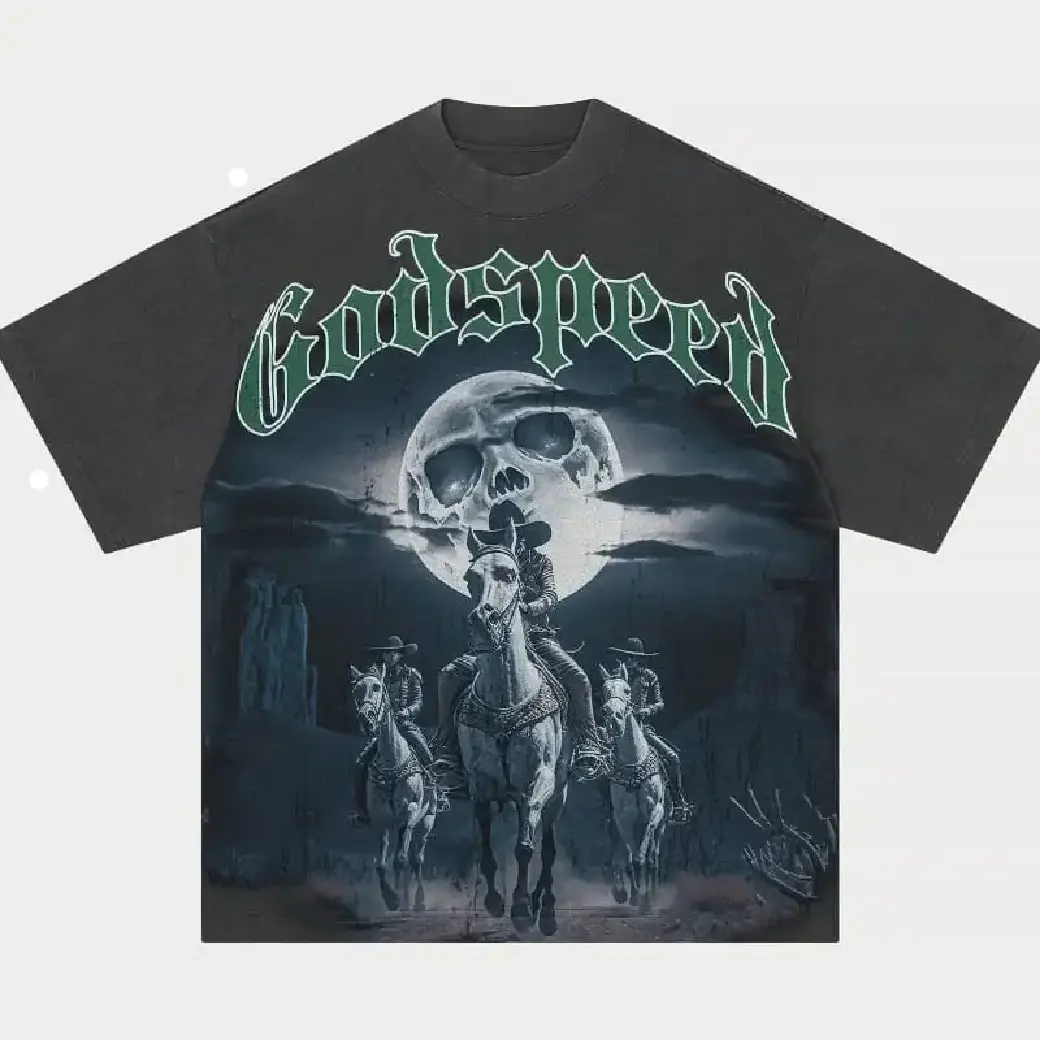 Godspeed GS OG Logo Amigos Grey Wash Godspeed GS OG Logo Amigos Grey Wash