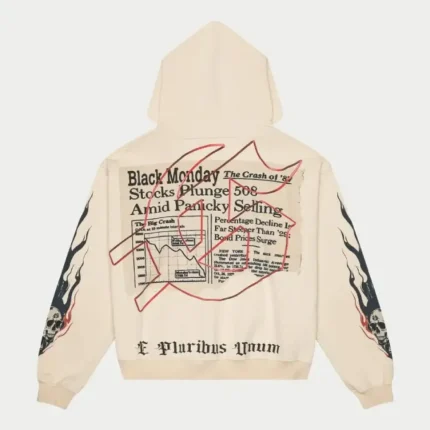 Godspeed GS OG Logo Black Monday Hoodie Bone