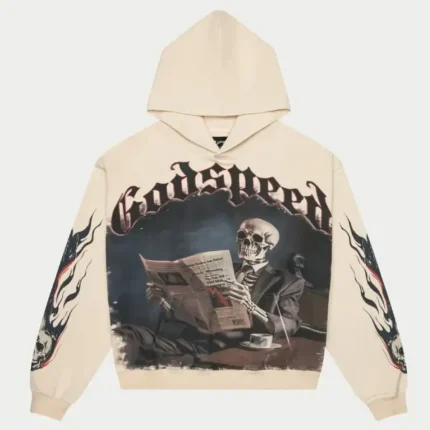 Godspeed GS OG Logo Black Monday Hoodie Bone