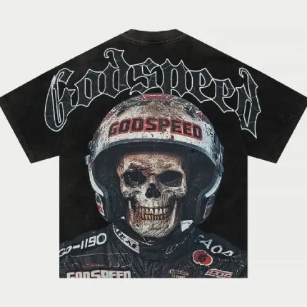 Godspeed GS OG Logo Crash Out Black Shirt