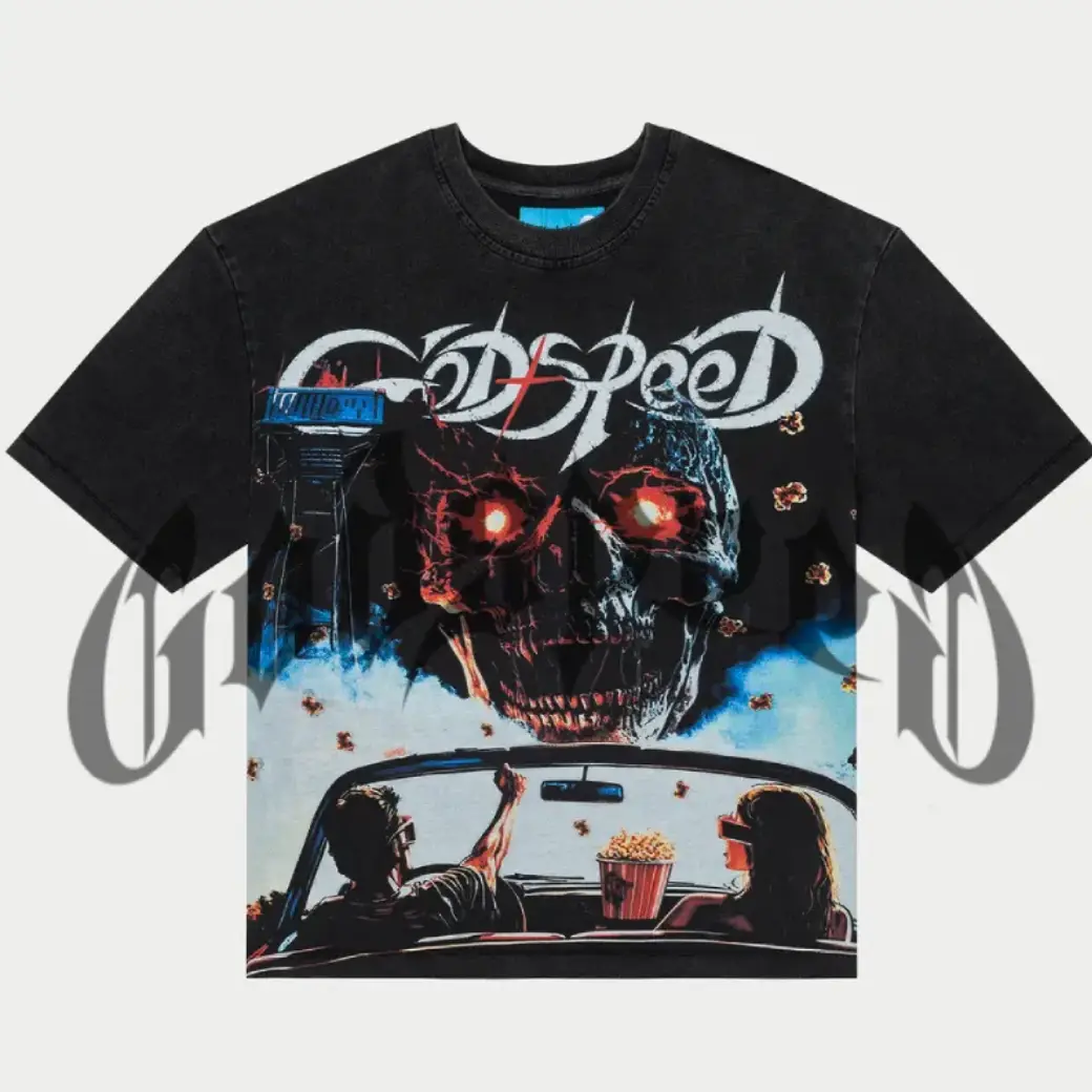 Godspeed GS OG Logo Drive Black T-Shirt