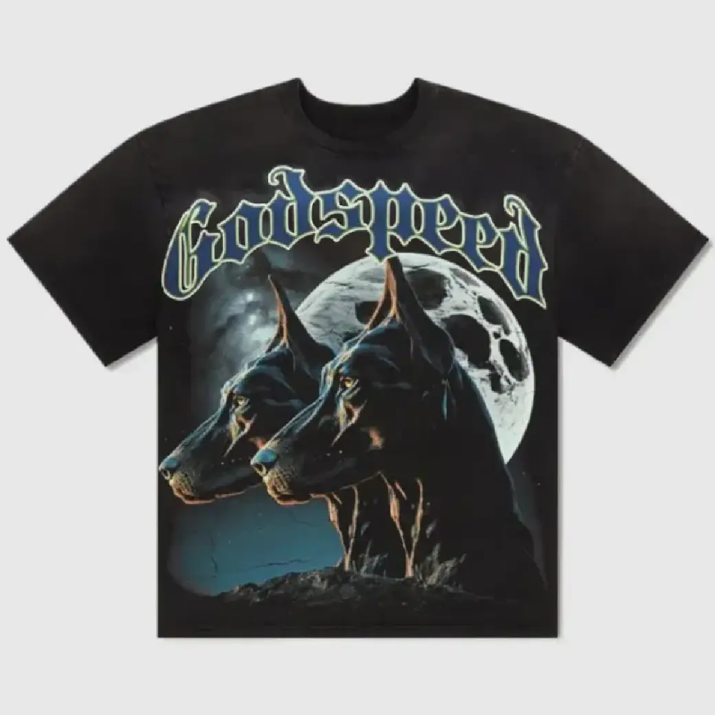 Godspeed GS OG Logo F.T.D Black T-Shirt Godspeed GS OG Logo F.T.D Black T-Shirt