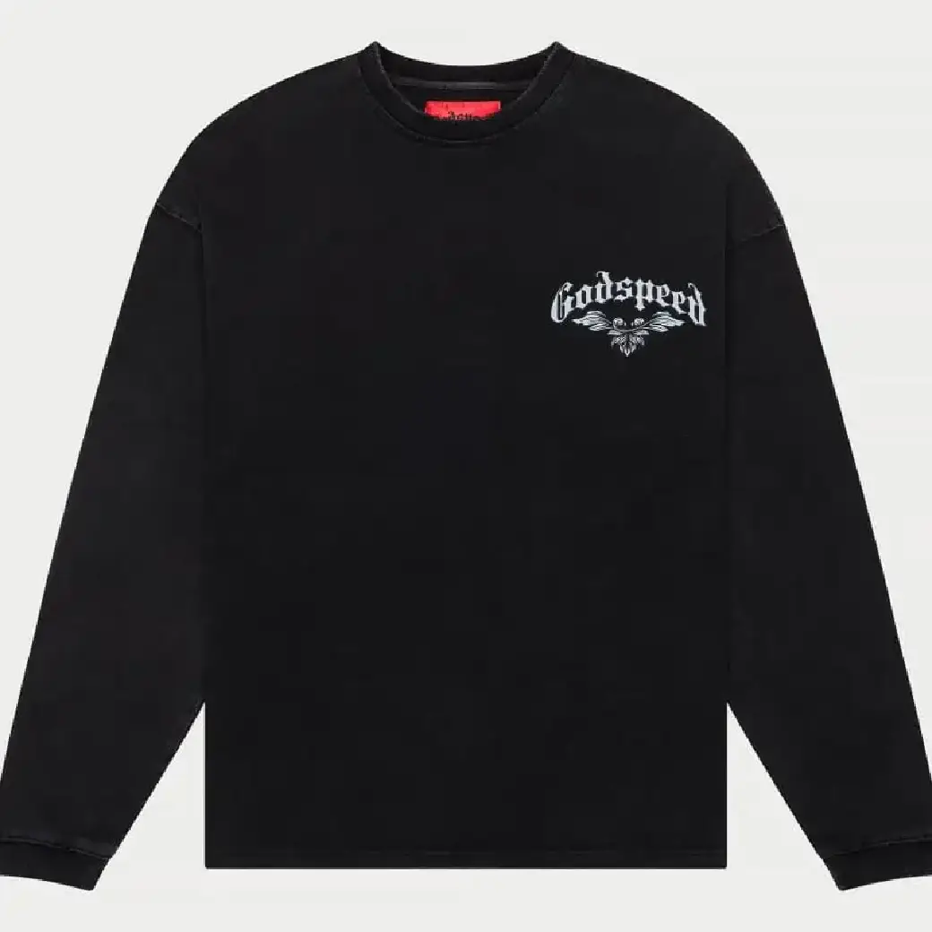 Godspeed GS OG Logo Grail SweatShirt Black Godspeed GS OG Logo Grail SweatShirt Black