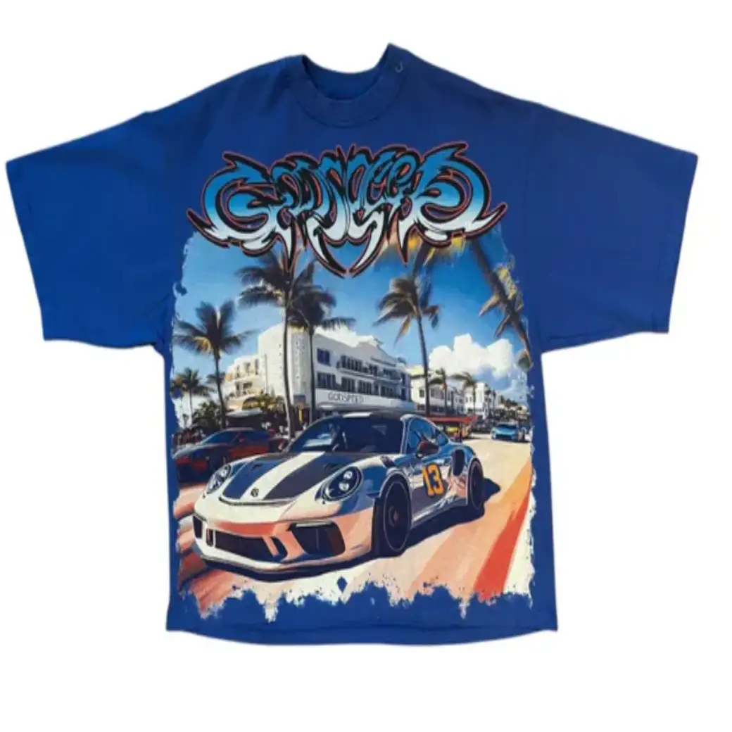 Godspeed GS OG Logo Miami Exclusive GT T-Shirt Blue