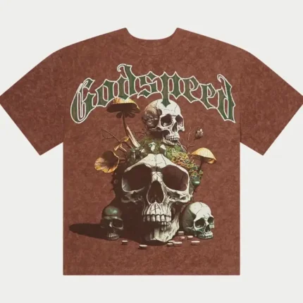 Godspeed GS OG Logo Microdose T-Shirt Brown