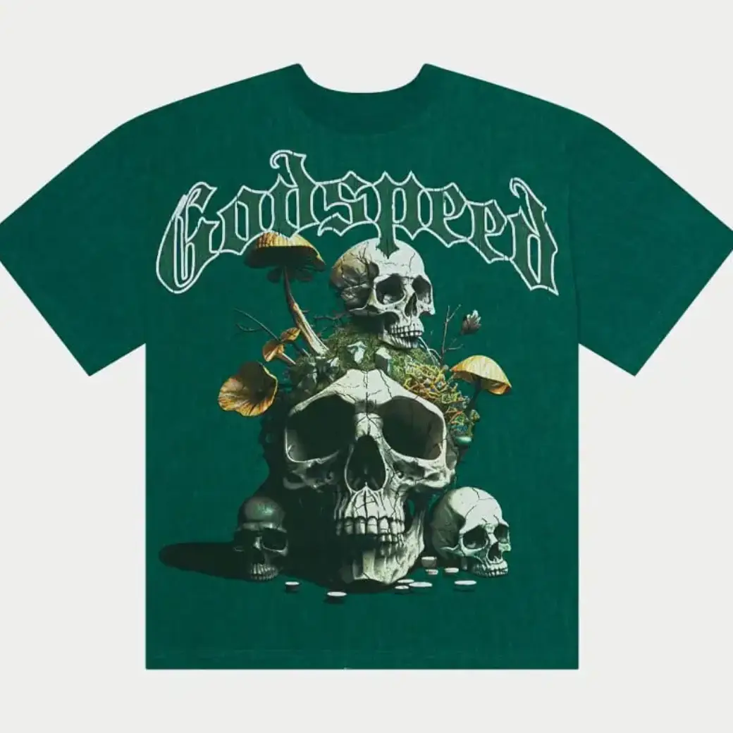 Godspeed GS OG Logo Microdose T-Shirt Green