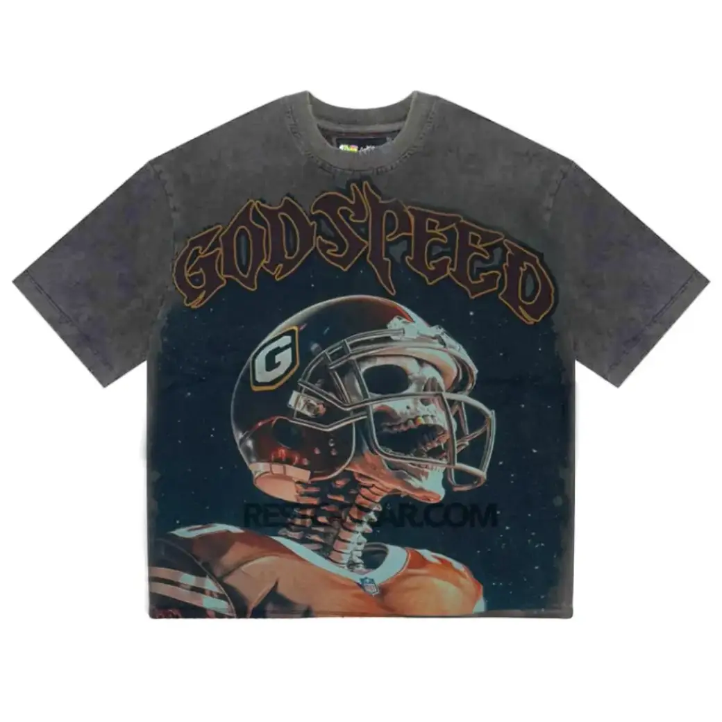 Godspeed GS OG Logo Morale Tee Grey Godspeed GS OG Logo Morale Tee Grey