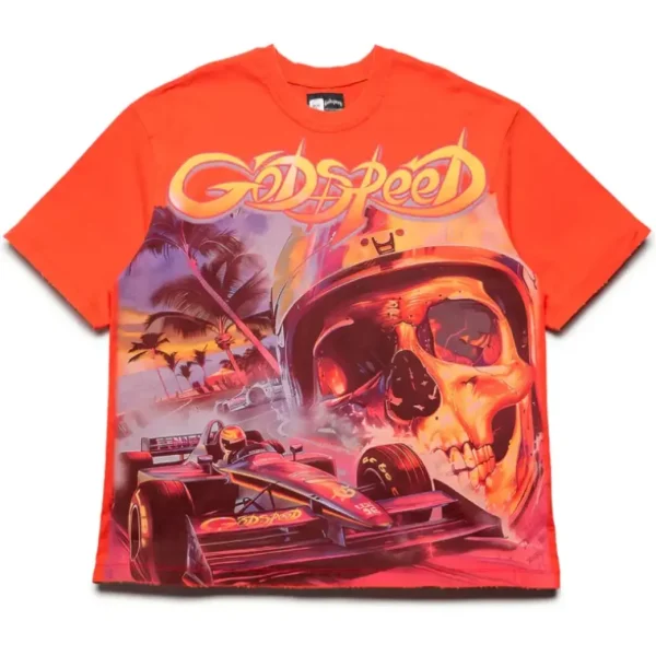 Godspeed GS OG Logo New York F1 Dreams Tee Red