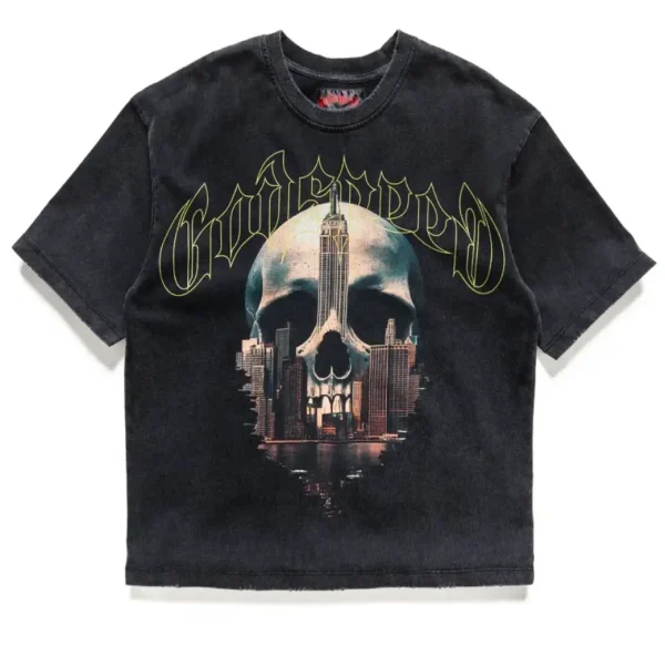 Godspeed GS OG Logo Skyline Tee Black