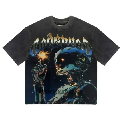 Godspeed GS OG Logo Sputnik Moment T-Shirt