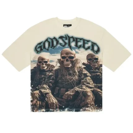 Godspeed GS OG Logo Squadron T-Shirt Bone