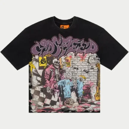 Godspeed GS OG Logo Stoner T-Shirt Black