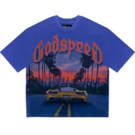 Godspeed GS OG Logo Sunset Blvd Tee