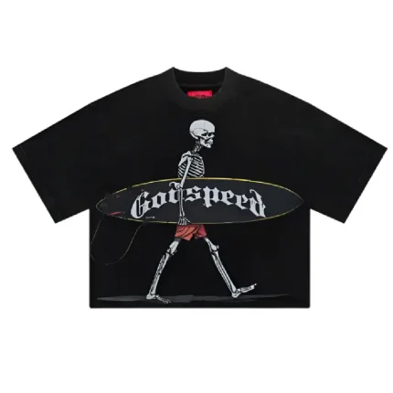 Godspeed GS OG Logo Surf Day T-Shirt Black