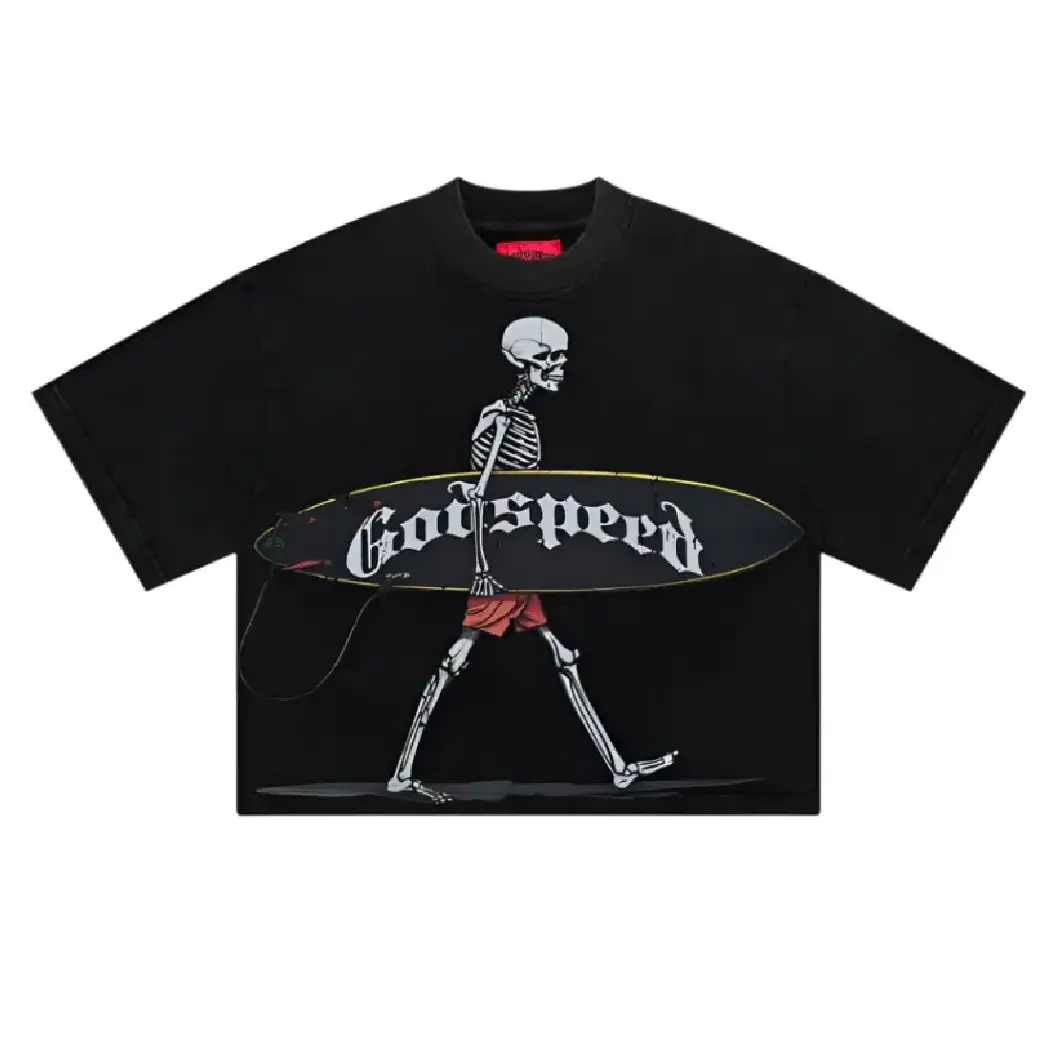 Godspeed GS OG Logo Surf Day T-Shirt Black