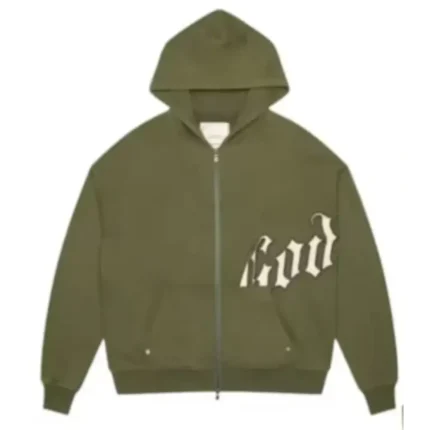 Godspeed GS OG Logo V2 Olive Hoodie