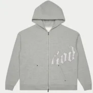 Godspeed GS OG Logo V2 Zip-Up Hoodie Grey