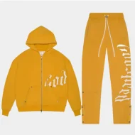 Godspeed GS OG Logo V2 Zip-Up Yellow Sweatsuit