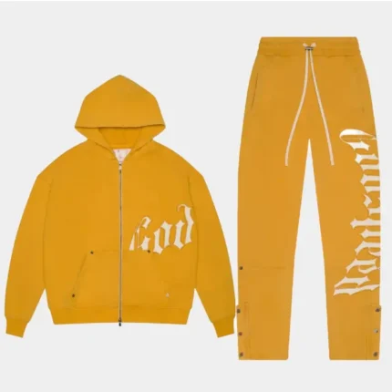 Godspeed GS OG Logo V2 Zip-Up Yellow Sweatsuit