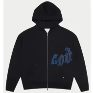 Godspeed GS OG Logo V2 Zip-up Hoodie Black