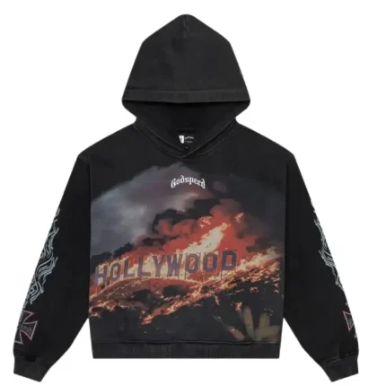 Godspeed Hollywood Infermo Black Hoodie