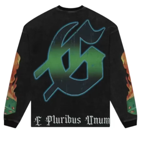 Godspeed Life's a Gamble L/S Thermal Tee Black Wash