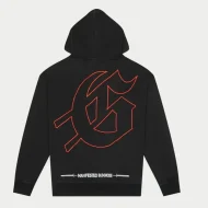 Godspeed Mankind vs Ai Embroidered Hoodie Black (1)