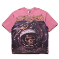 Godspeed New York Space Traveler Tee Pink