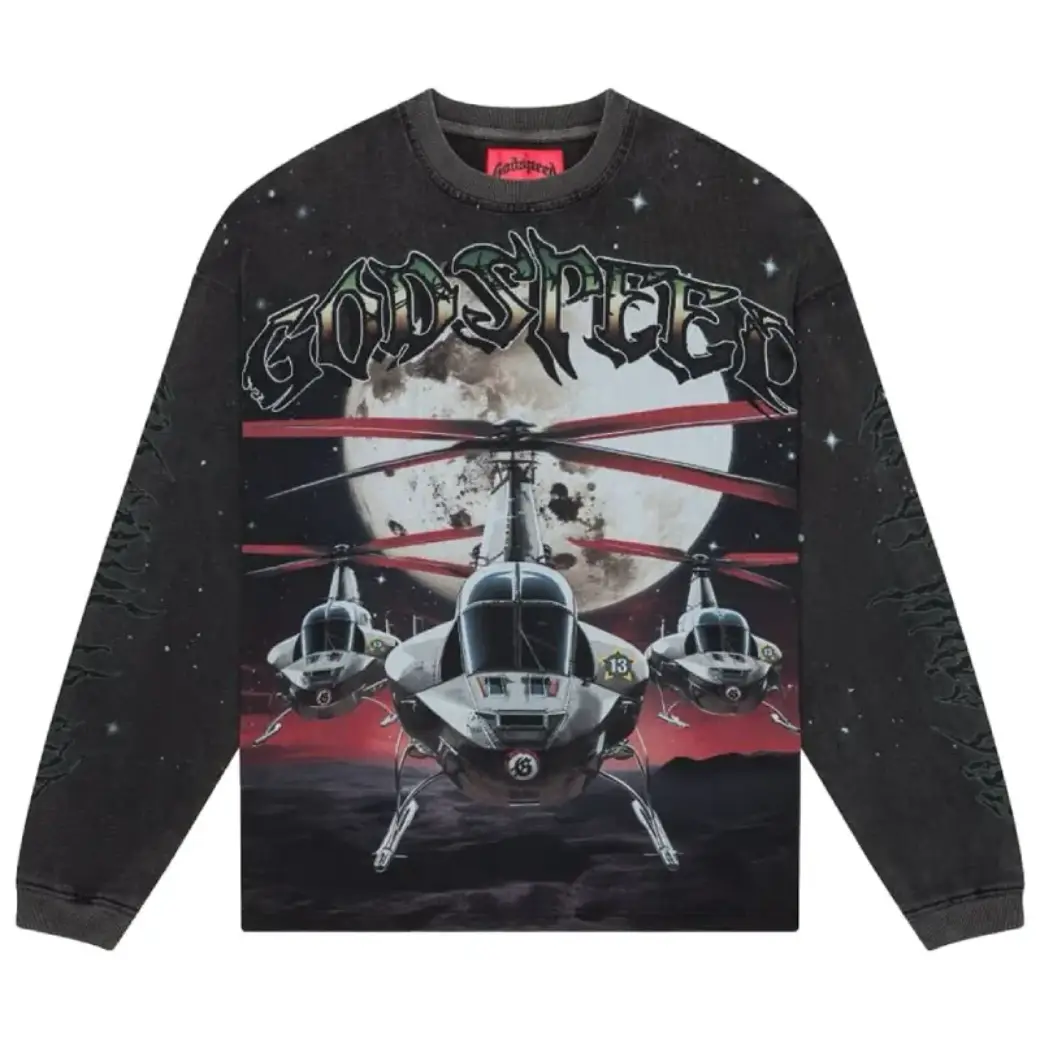 Godspeed OG Logo Airstrike SweatShirt Godspeed OG Logo Airstrike SweatShirt