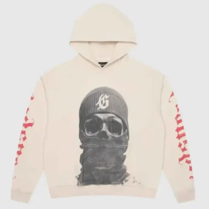 Godspeed OG Logo Balaclava Szn Hoodie Bone