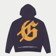 Godspeed OG Logo Chrome Liberty Zip-Up Hoodie Navy
