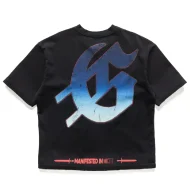 Godspeed OG Logo Endzone Tee Navy Wash