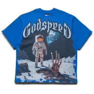 Godspeed OG Logo First Contact Tee Royal Blue