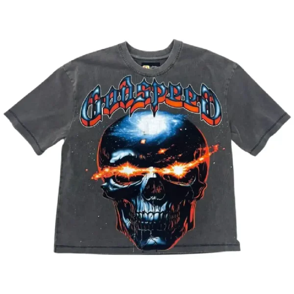 Godspeed OG Logo Galaxsee Crew Neck T-Shirt