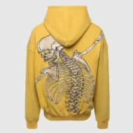 Godspeed OG Logo Hoodie Grey Yellow