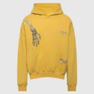 Godspeed OG Logo Hoodie Grey Yellow