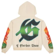 Godspeed OG Logo Life’s A Gamble Bone Wash Hoodie