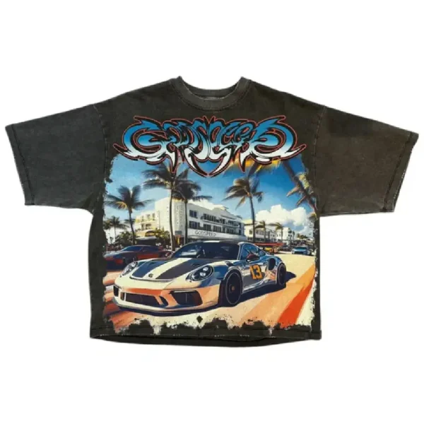 Godspeed OG Logo Miami Exclusive GT Grey T-Shirt