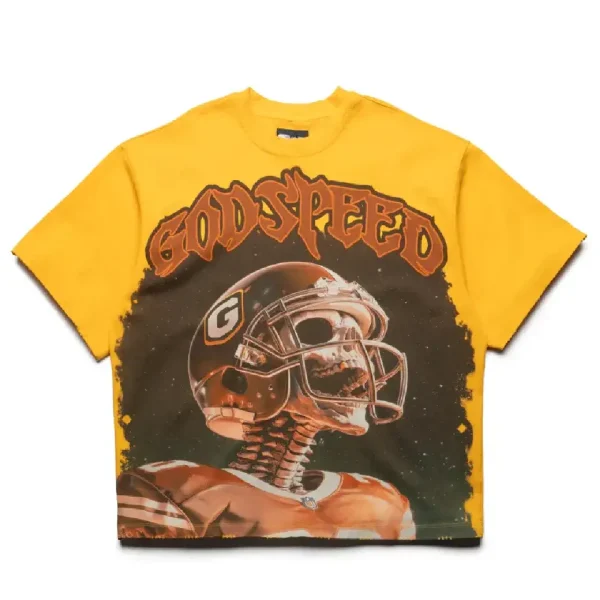 Godspeed OG Logo Morale Tee Yellow