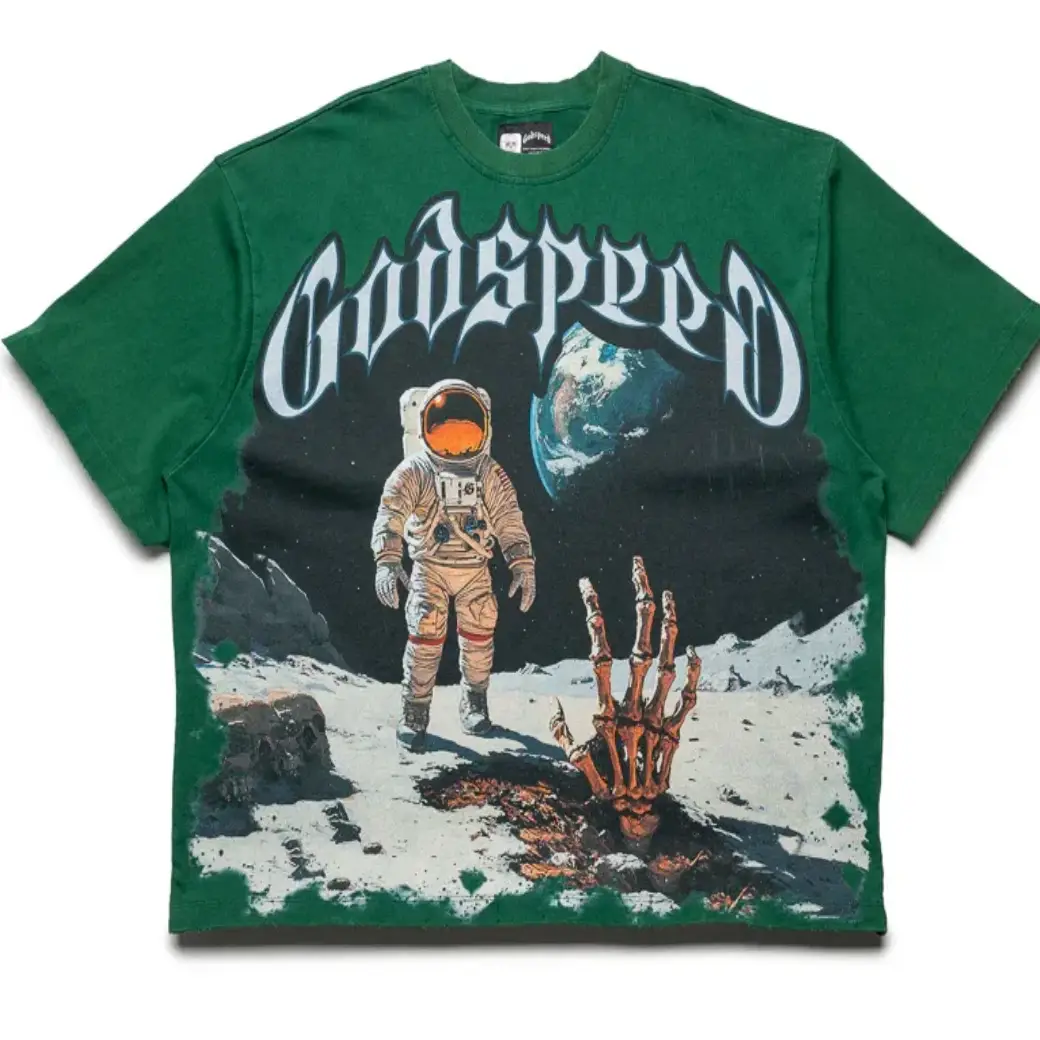 Godspeed OG Logo New York First Contact Tee Godspeed OG Logo New York First Contact Tee