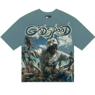Godspeed OG Logo Outdoor Sky Blue Tee