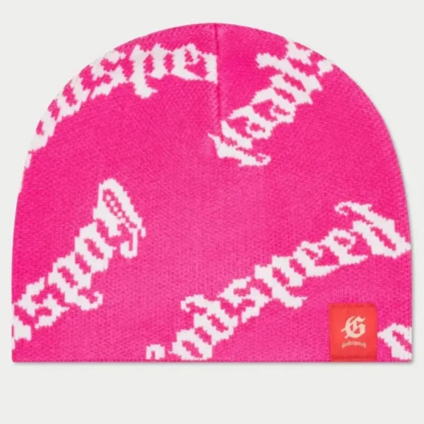 Godspeed OG Logo Pink Beanie