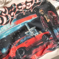 Godspeed OG Logo Pitstop Cream Wash Hoodie