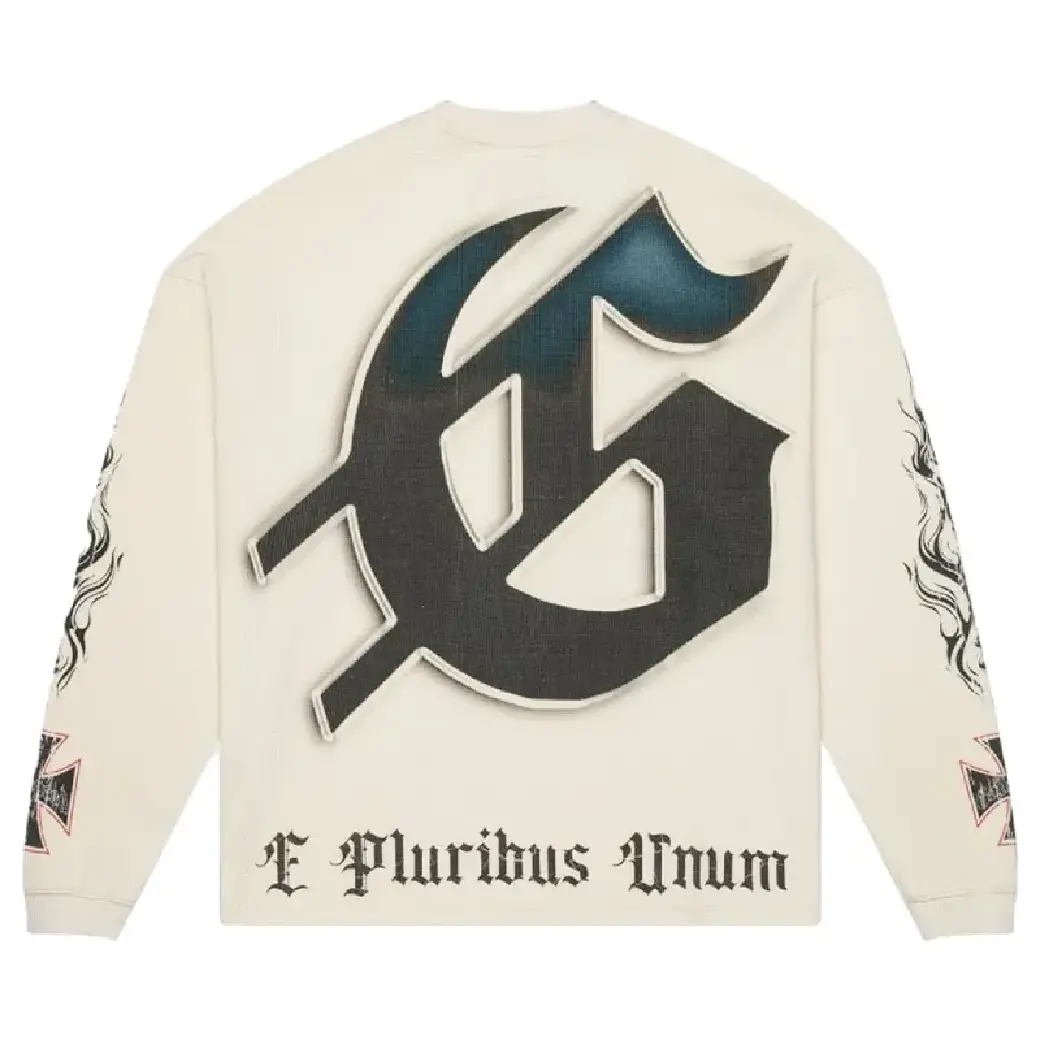 Godspeed OG Logo Rocker Thermal SweatShirt Bone