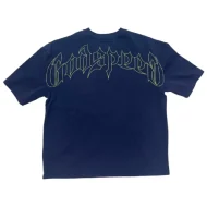 Godspeed OG Logo Skyline Crew Neck T-Shirt Navy